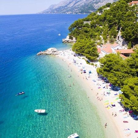 Apartments Mare - 150 M From Beach Brela Bagian luar foto