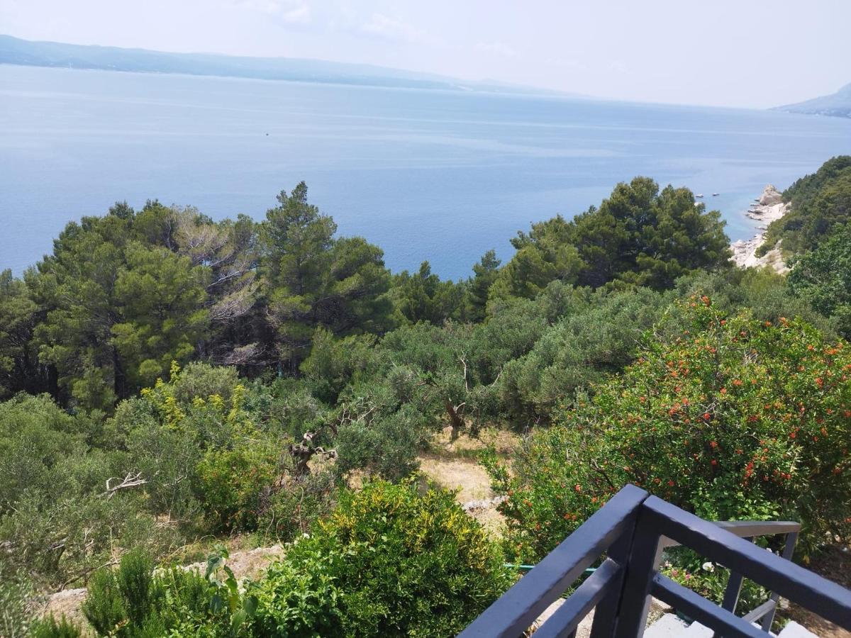Apartments Mare - 150 M From Beach Brela Bagian luar foto