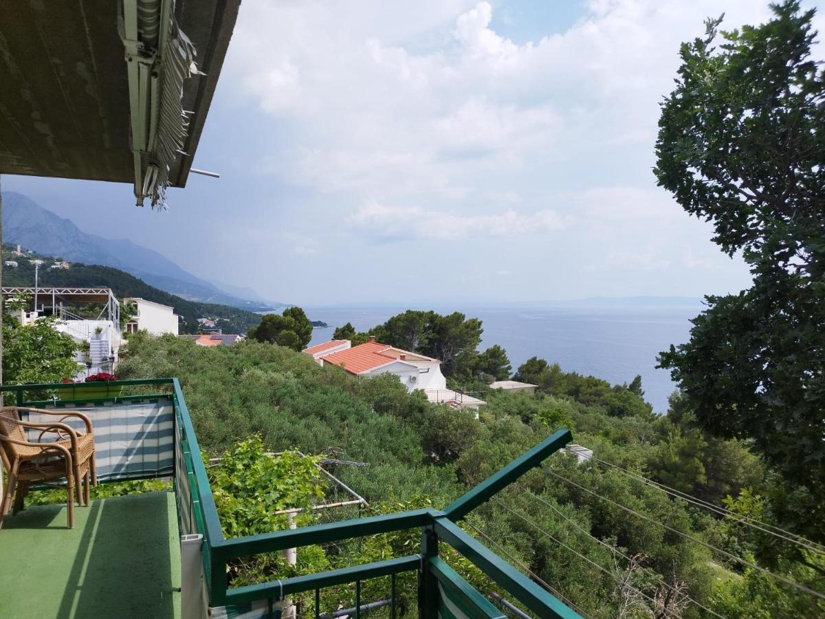 Apartments Mare - 150 M From Beach Brela Bagian luar foto