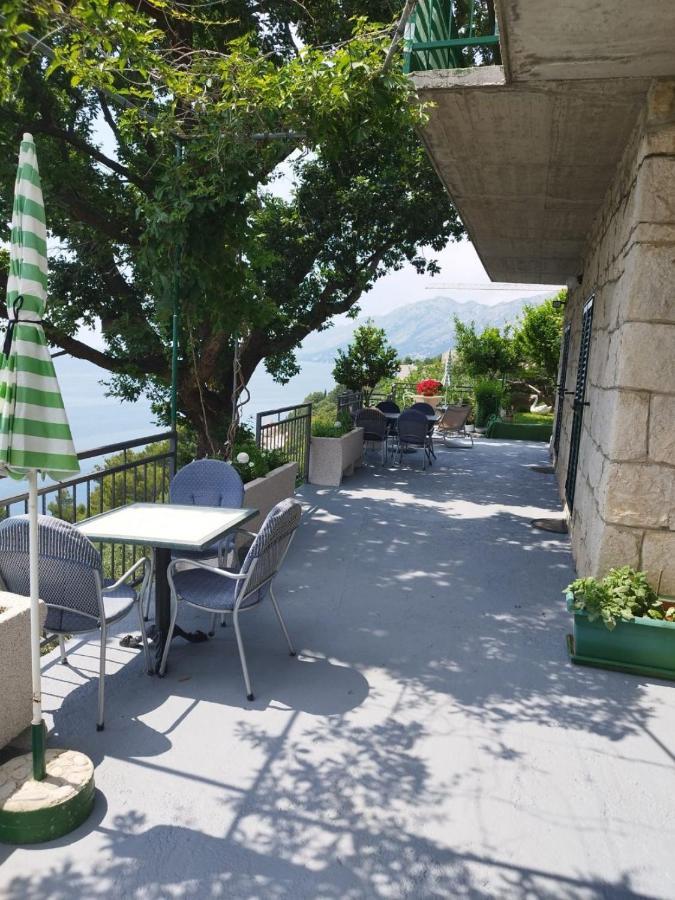 Apartments Mare - 150 M From Beach Brela Bagian luar foto